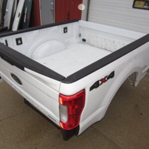 20-22 Ford F-250/F-350 Super Duty White 6.9ft Short Truck Bed