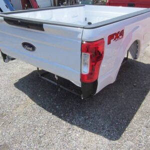 17-22 Ford F-250/F-350 Super Duty White 8ft Long Bed Truck Bed