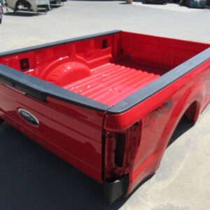 17-19 Ford F-250/F-350 Super Duty Red 8ft Long Bed Truck Bed