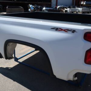 20-C Chevy Silverado HD White 6.9ft Short Truck Bed
