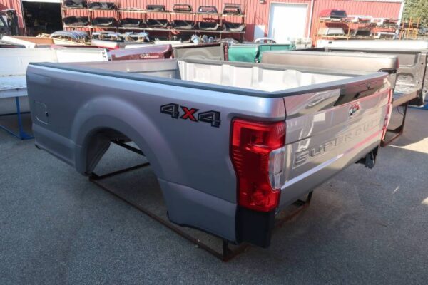 17-22 Ford F-250/F-350 Super Duty Silver 8ft Long Bed Truck Bed