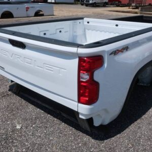 New 20-C Chevy Silverado HD White 6.9ft Long Truck Bed