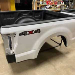 17-22 Ford F-250/F-350 Super Duty White 6.9ft Short Truck Bed