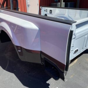 New 23-C Ford F-250/F-350 Super Duty White/Brown 8ft Long Dually Bed Truck Bed