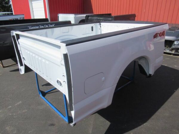 17-19 Ford F-250/F-350 Super Duty White 6.9ft Short Truck Bed - Image 4