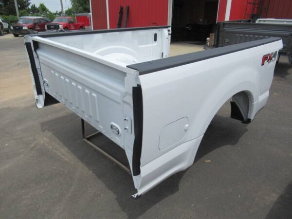 17-22 Ford F-250/F-350 Super Duty White 6.9ft Short Truck Bed - Image 3