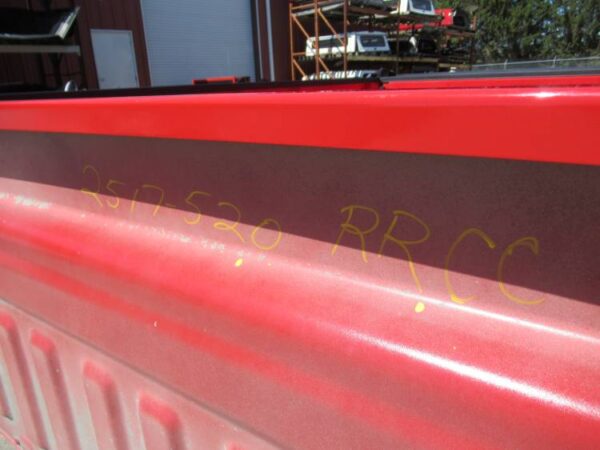 17-19 Ford F-250/F-350 Super Duty Red 8ft Long Bed Truck Bed - Image 4
