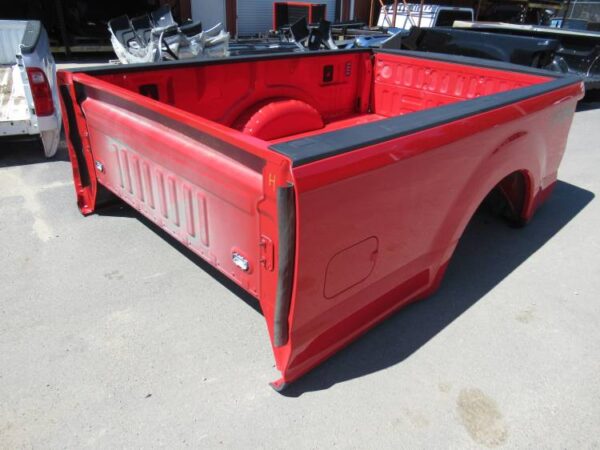 17-19 Ford F-250/F-350 Super Duty Red 8ft Long Bed Truck Bed - Image 3
