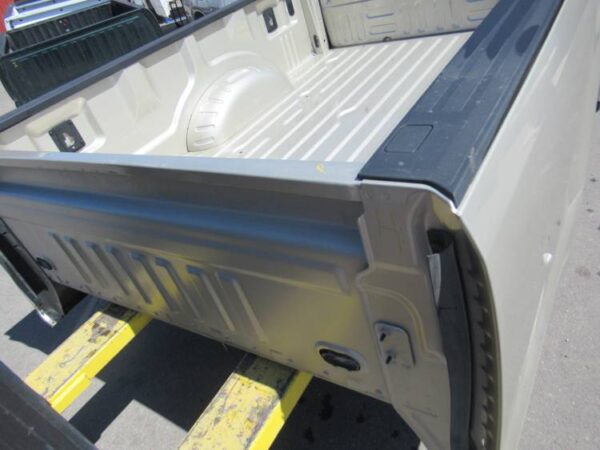 17-19 Ford F-250/F-350 Super Duty White/Gold 8ft Long Bed Truck Bed - Image 2