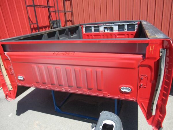 17-19 Ford F-250/F-350 Super Duty Red 8ft Long Bed Truck Bed - Image 6