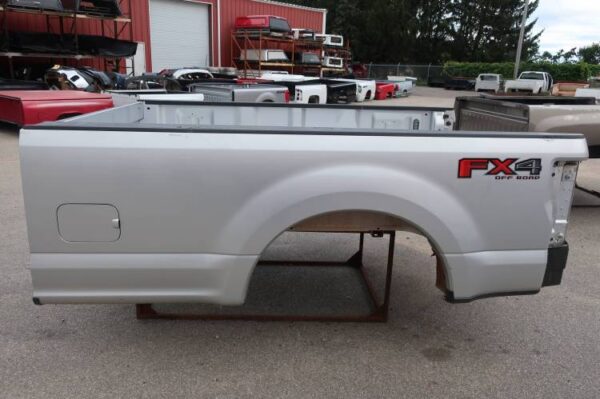 17-22 Ford F-250/F-350 Super Duty Silver 8ft Long Bed Truck Bed - Image 2
