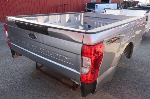 17-22 Ford F-250/F-350 Super Duty Silver 8ft Long Bed Truck Bed - Image 3