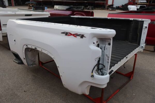 20-C Chevy Silverado HD White 6.9ft Short Truck Bed - Image 2