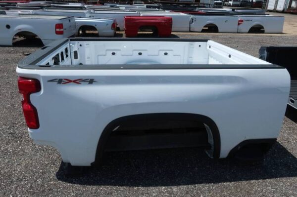 New 20-C Chevy Silverado HD White 6.9ft Long Truck Bed - Image 2