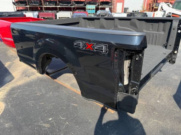 17-22 Ford F-250/F-350 Super Duty Black 8ft Long Bed Truck Bed - Image 2